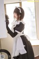 Coser @ 蜜汁 猫 裘 Vol.059: 民宿 女仆 (50 photos)